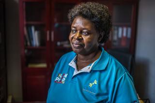Sindy Matse, responsable du programme national de lutte contre le sida en Eswatini, le 17 mars 2026.