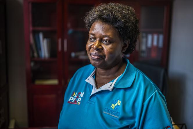 Sindy Matse, responsable du programme national de lutte contre le sida en Eswatini, le 17 mars 2026. 