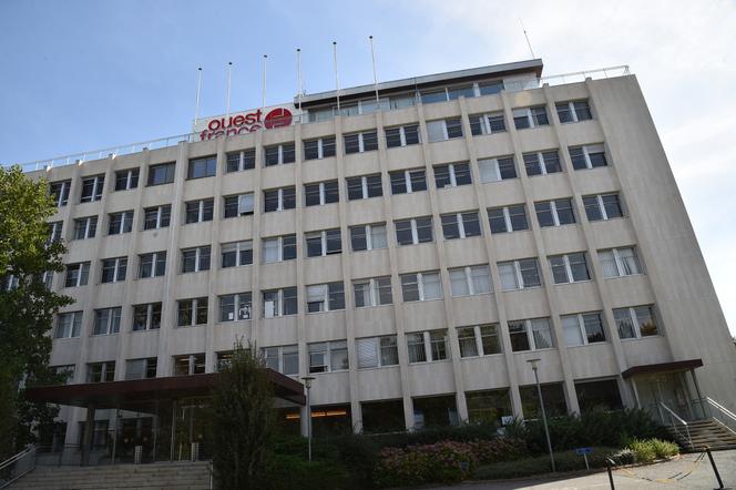 Le siège du quotidien régional « Ouest-France », à Chantepie (Ille-et-Vilaine), le 17 septembre 2018.