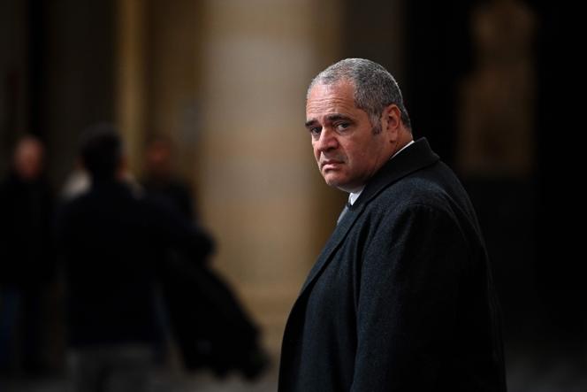 François Thierry, ancien patron de l’Office central pour la répression du trafic illicite des stupéfiants, au palais de justice de Bordeaux, le 31 mars 2026.
