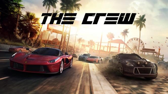 Visual promocional do videogame de corrida “The Crew”, publicado em 2014 pela Ubisoft.