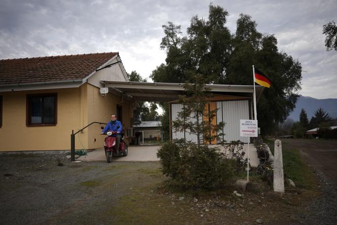 A la Villa Baviera, anciennement Colonia Dignidad, dans la banlieue de Parral, au Chili, le 20 juillet 2025. 