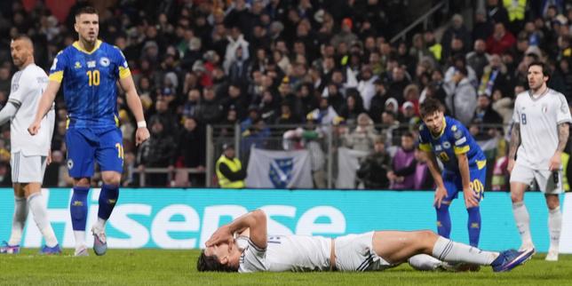 Italy to miss third straight World Cup after shoot-out defeat to Bosnia