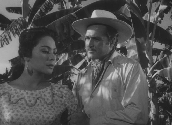 Columba Dominguez e Miguel Torruco em “O Rio da Morte” (1955), de Luis Buñuel. 