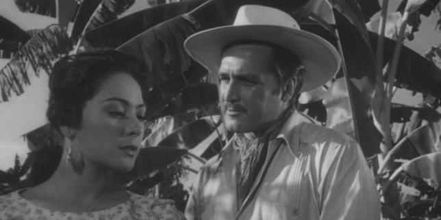 Columba Dominguez et Miguel Torruco dans «&nbsp;Le Fleuve de la mort&nbsp;»&nbsp;(1955), de Luis Buñuel. 