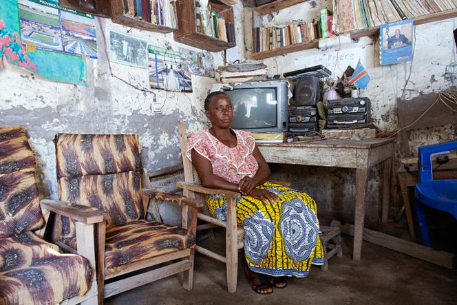 “Clémentine Samba Mushidi, Kasaji, província de Lualaba” (2018), de Sammy Baloji.
