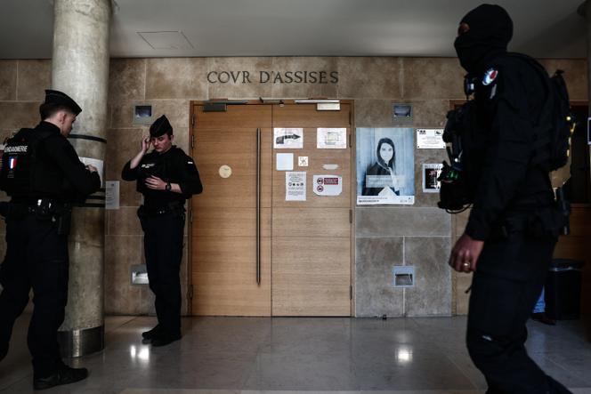 Na abertura do julgamento de supostos membros da Máfia DZ, em Aix-en-Provence (Bocas do Ródano), 23 de março de 2026.