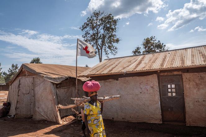 Dans un camp de déplacés de la province d’Ituri, dans l’est de la République démocratique du Congo, le 6 décembre 2025.