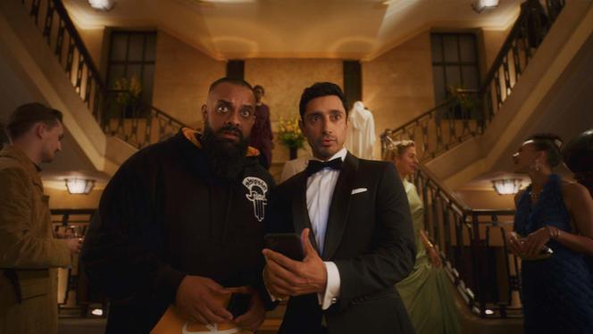 Guz Khan (Zulfi) e Riz Ahmed (Shah Latif) na série “Cut! » (“Isca”), criada por Riz Ahmed.
