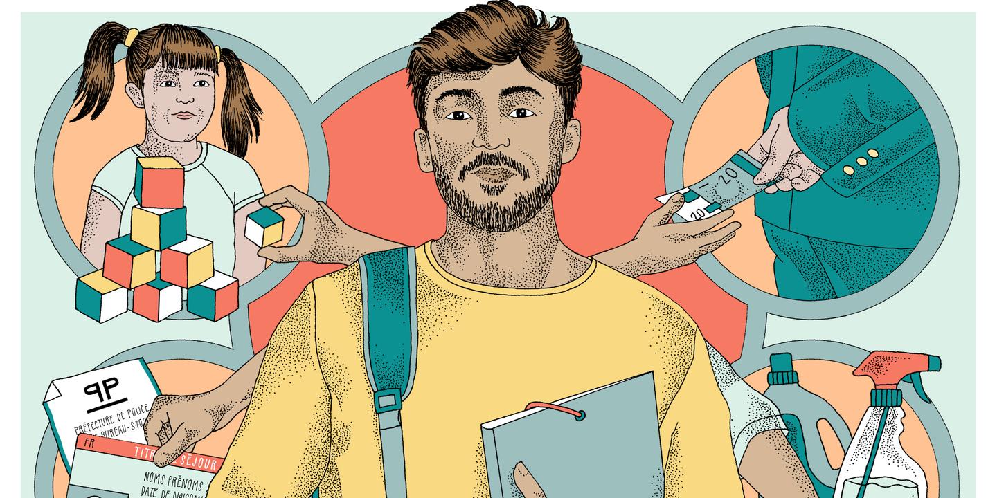 Les étudiants étrangers piégés dans le travail non déclaré en France