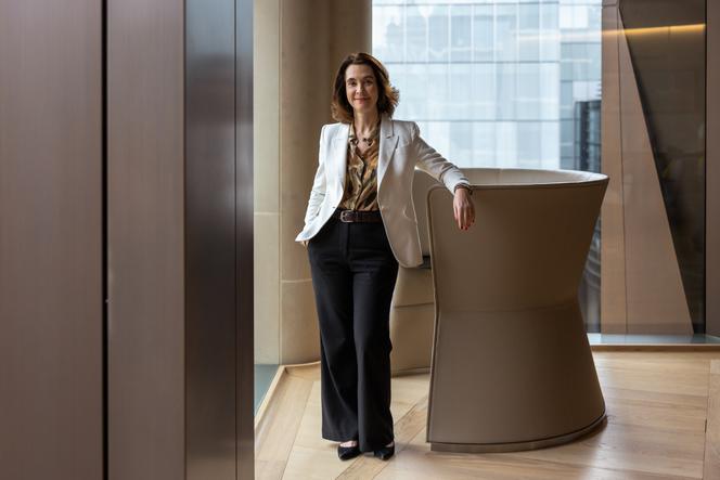 Estelle Brachlianoff, diretora geral da Veolia, em Londres, 27 de fevereiro de 2026.