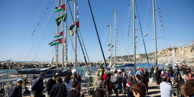 French boats set sail to join Gaza aid flotilla