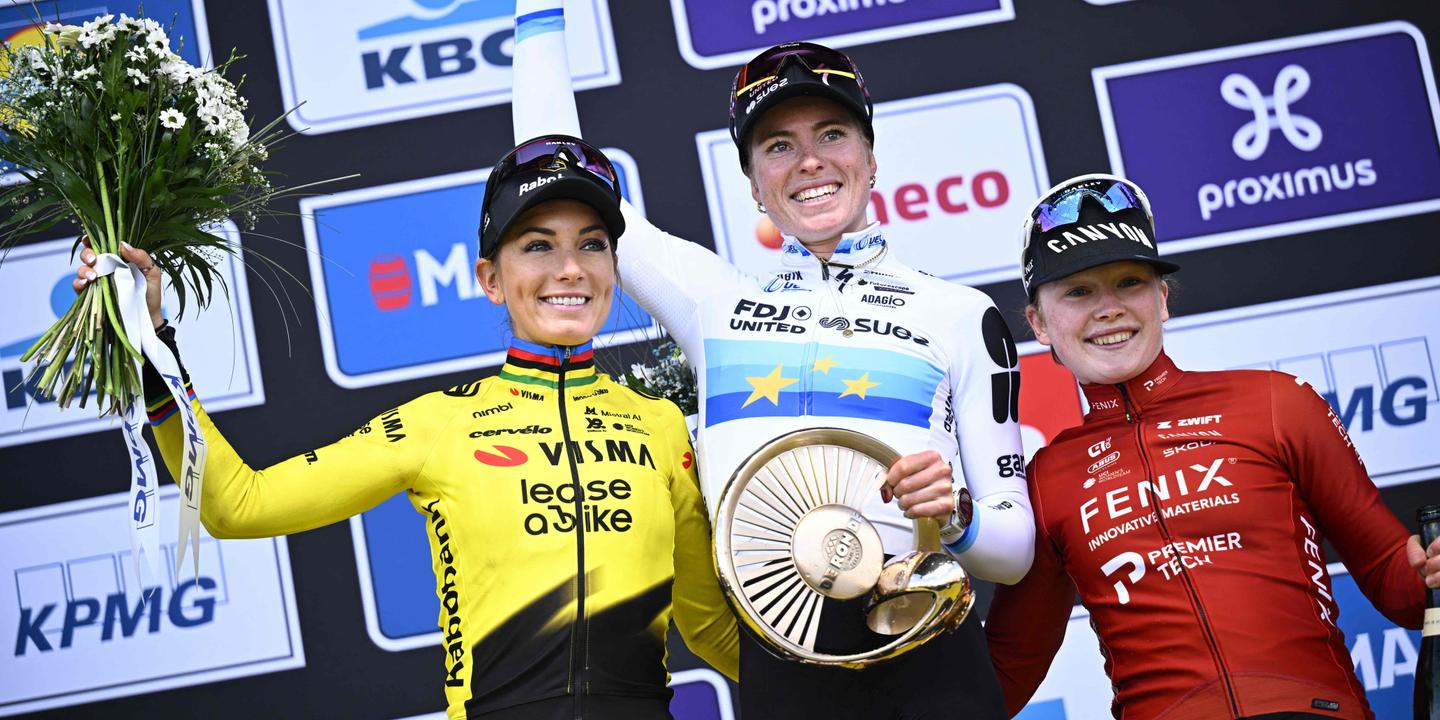 Pauline Ferrand-Prévot termine deuxième du Tour des Flandres derrière Demi Vollering
