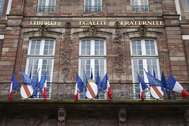 Câmara Municipal de Estrasburgo, em 2020.