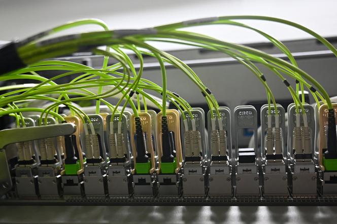 Num data center SFR, em Cesson-Sévigné (Ille-et-Vilaine), 14 de dezembro de 2020.