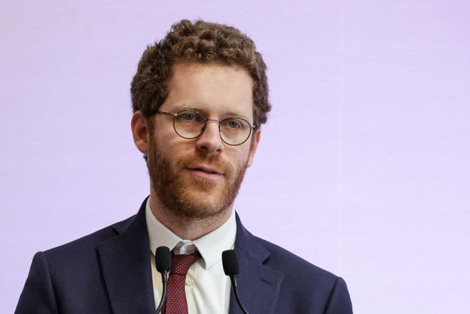 David Amiel, Ministro da Ação e Contas Públicas, em Paris, 9 de abril de 2026. 