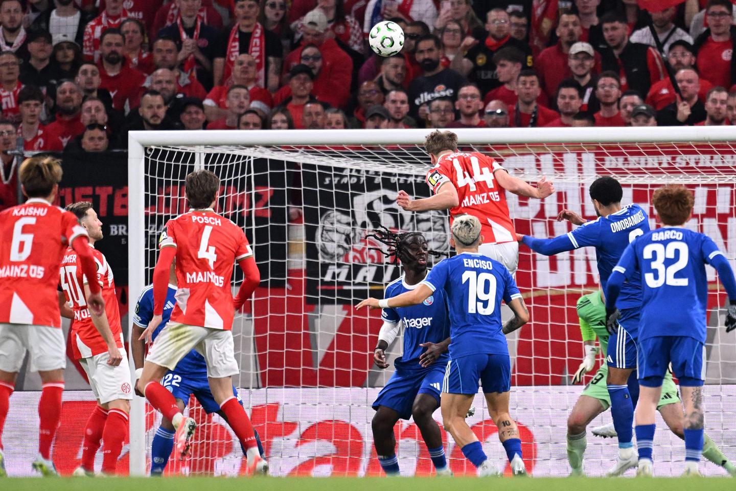 Ligue conférence : Strasbourg s’incline à Mayence (2-0) en quart de finale aller