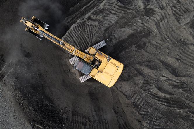 Sur le chantier de construction de l’A69, à Puylaurens (Tarn), le 11 novembre 2025.