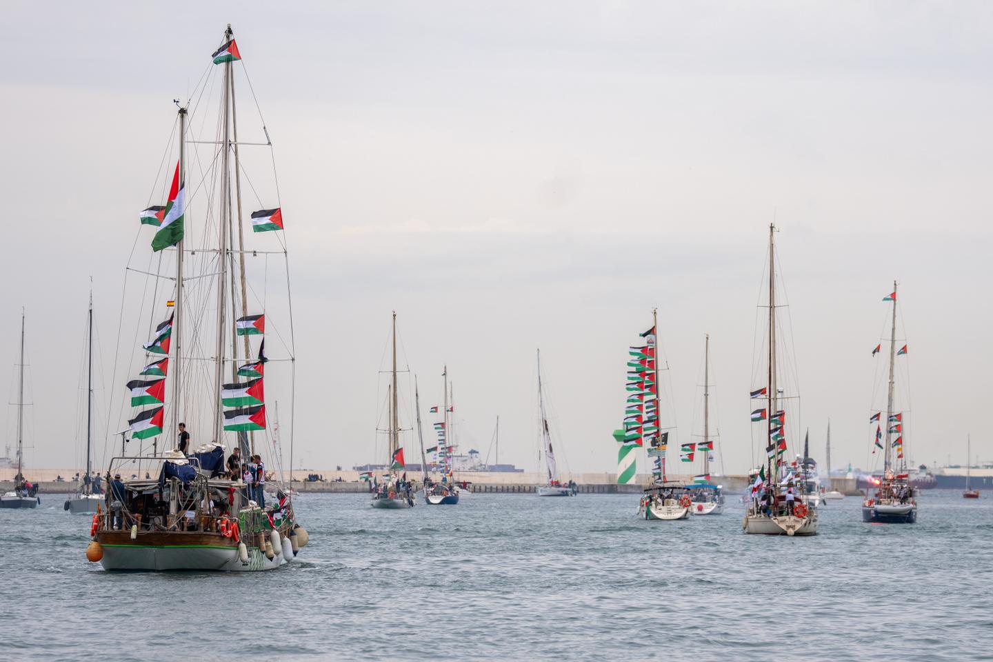 Gaza : la flottille humanitaire Global Sumud Flotilla a été interceptée dans les eaux internationales par l’armée israélienne, affirment ses organisateurs
