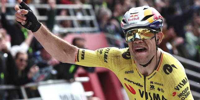 Tearful Van Aert finally wins Paris-Roubaix cycling Monument