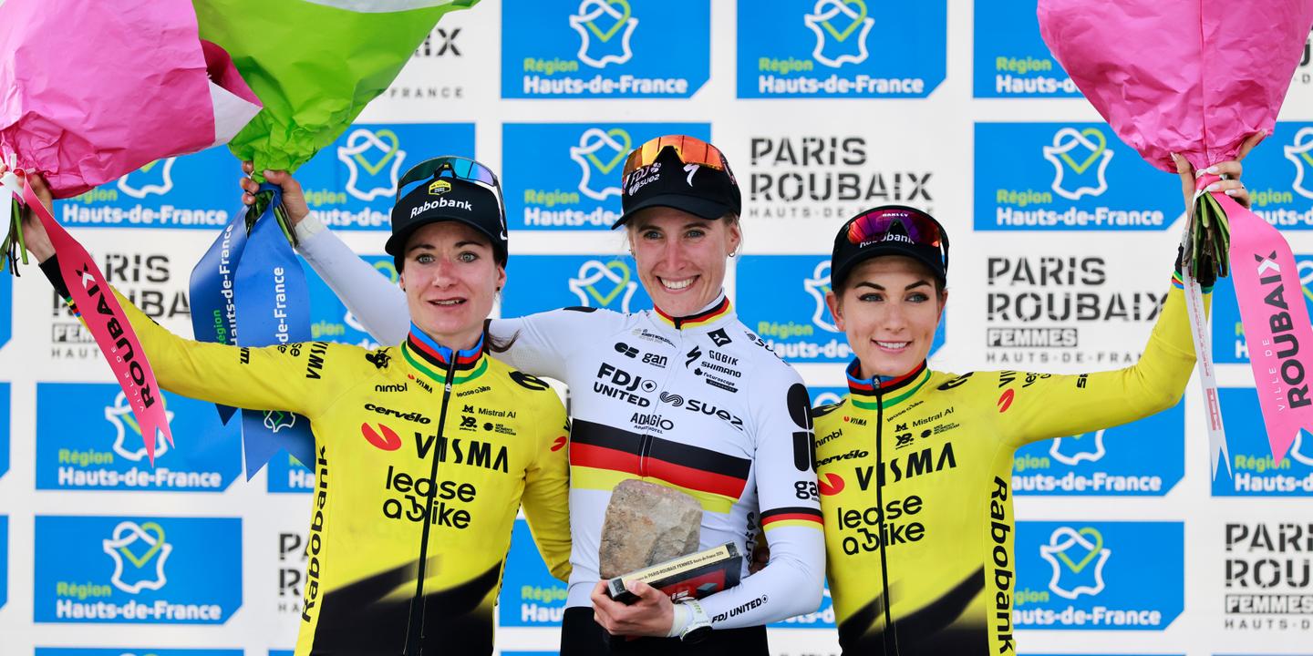 Paris-Roubaix 2026 : Franziska Koch triomphe dans l'Enfer du Nord devant Vos et Ferrand-Prévot