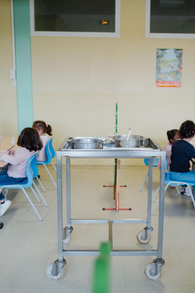 Na cantina da escola Paul-Lanvin, em Pontivy (Morbihan) no dia 29 de janeiro de 2026.