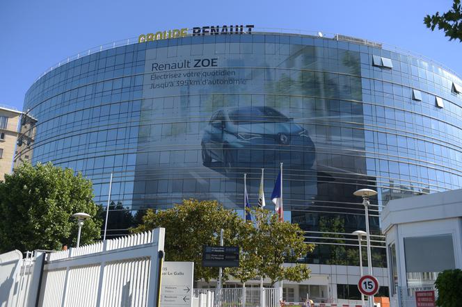 Sede do Grupo Renault, Alliance Renault-Nissan-Mitsubishi, em Boulogne-Billancourt (Hauts-de-Seine), em maio de 2020.