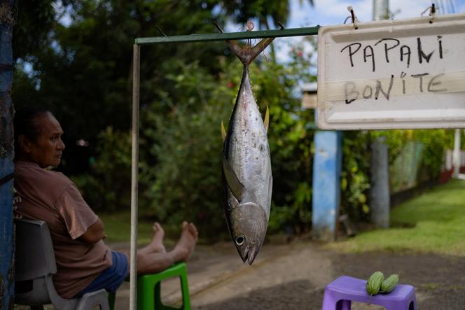 Près de Teahupo’o, à Tahiti, le 10 août 2024.