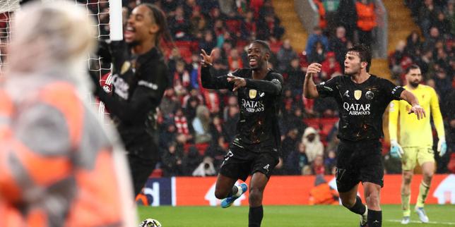 PSG beat Liverpool 2-0 to reach Champions League semi-finals