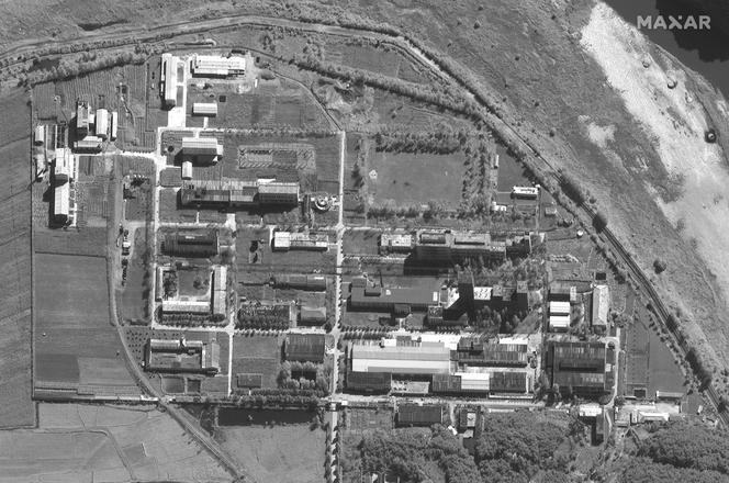Uma imagem de satélite mostra o complexo de pesquisa nuclear de Yongbyon, Coreia do Norte, 14 de setembro de 2021.