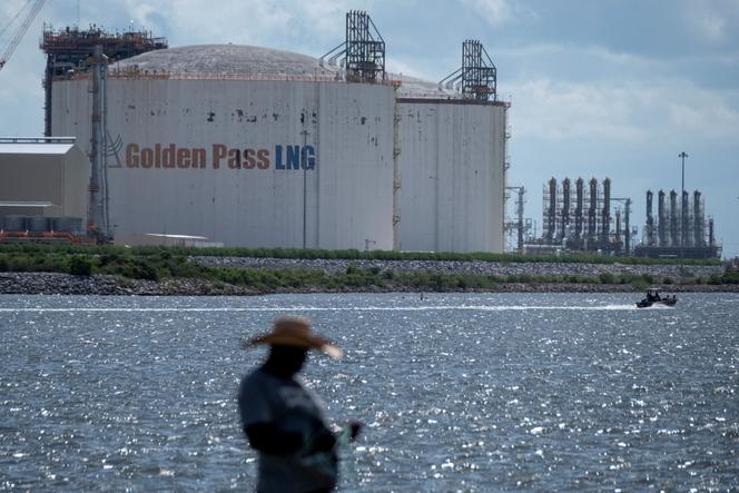 The Golden Pass liquefied natural gas plant in Port Arthur, Texas (US), June 23, 2025.