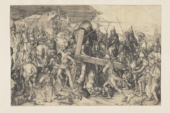 “O Grande Carregamento da Cruz” (por volta de 1475-1480), de Martin Schongauer.