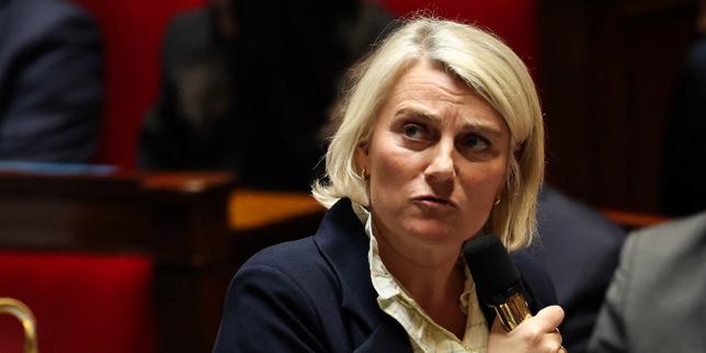 La ministre de la santé, Stéphanie Rist, à l’Assemblée Nationale, à Paris, le&nbsp;31&nbsp;mars 2026.