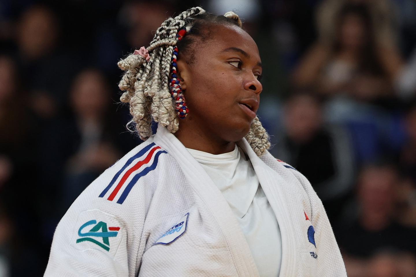 Romane Dicko échoue à remporter un sixième titre de championne d’Europe de judo, mais se console avec la médaille de bronze