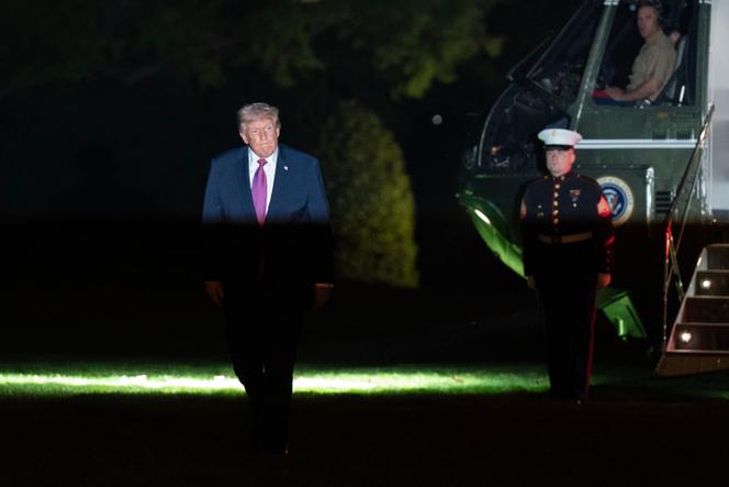 Donald Trump at the White House in Washington on April 17, 2026.