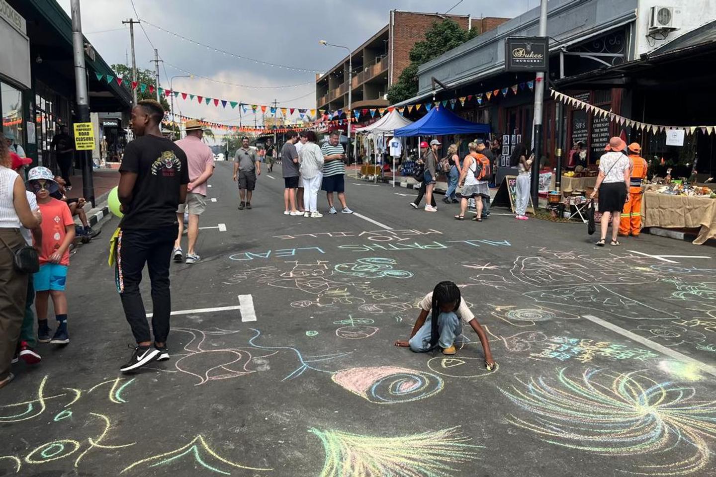 A Johannesburg, les citoyens se réapproprient la rue