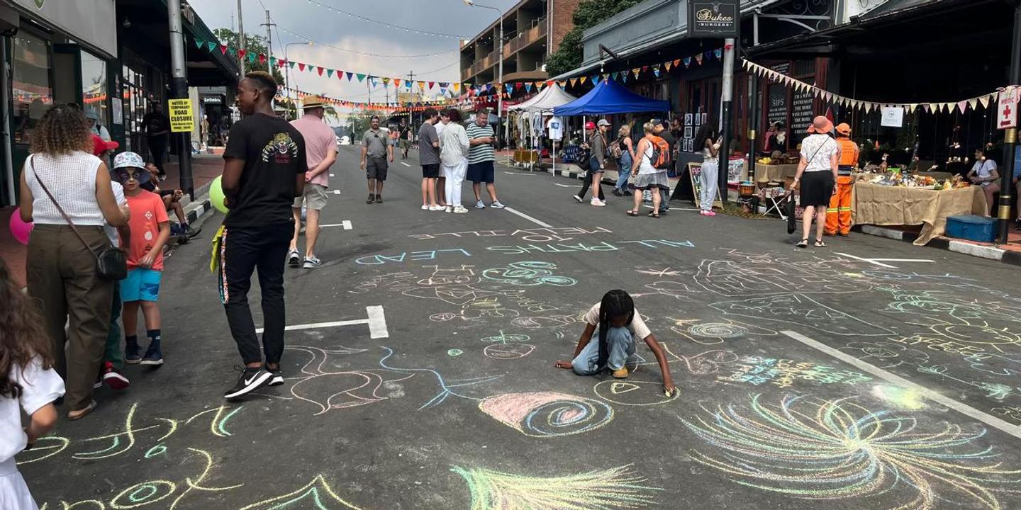 A Johannesburg, les citoyens se réapproprient la rue