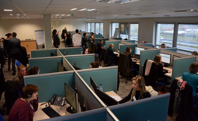 A Agência Nacional de Título Seguro em Charleville-Mézières (Ardenas), em dezembro de 2017. 