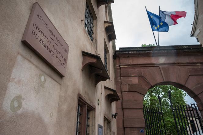 O Instituto Nacional da Função Pública, em Estrasburgo, 8 de junho de 2022.