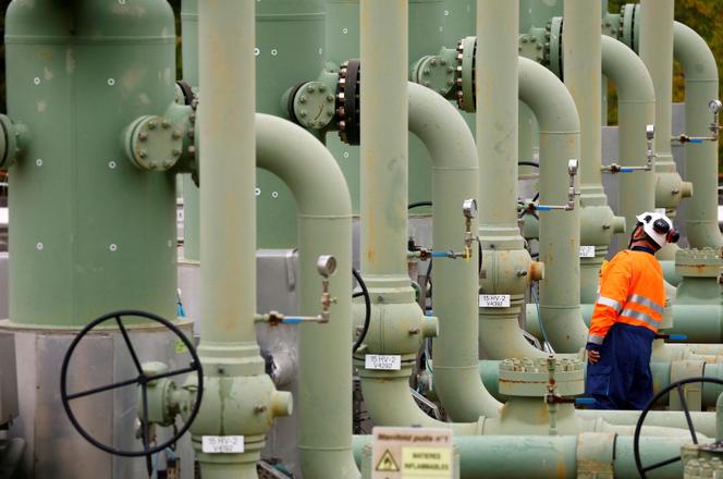 Le site de stockage de gaz naturel de Storengy, à Saint-Illiers-la-Ville (Yvelines), le 20 septembre 2022. 