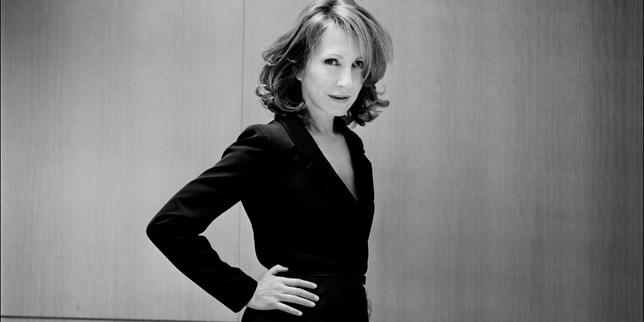 Nathalie Baye à Paris le 14 avril 2006.