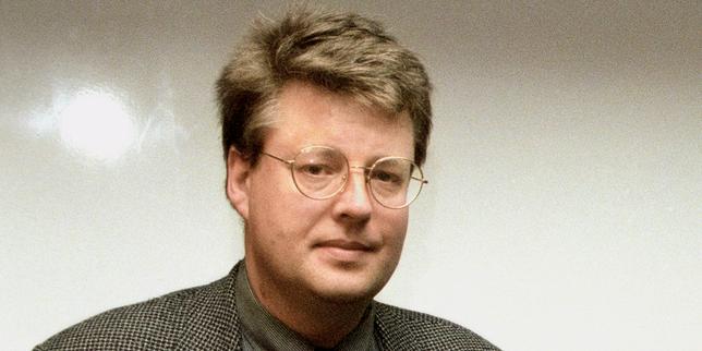 Stieg Larsson, le 11&nbsp;novembre 1998. 