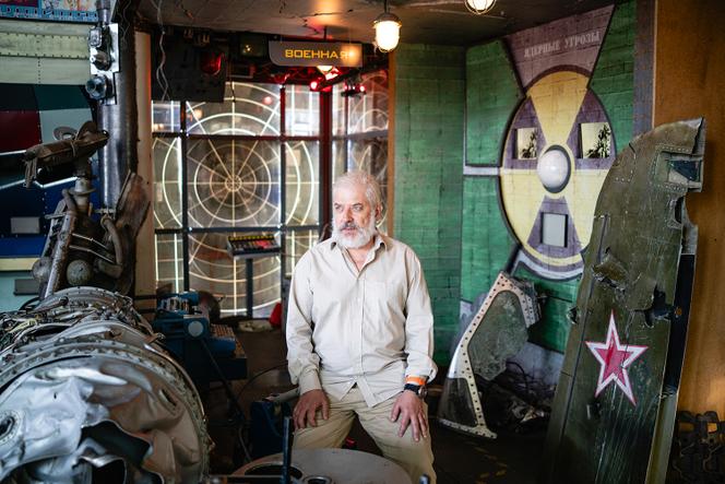 Dmitry Kalmykov, director of the Karaganda Ecomuseum and former Chernobyl liquidator, April 19.