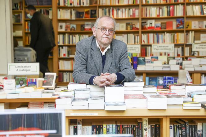 Christian Thorel, founder of the Ombres blanches bookshop, in Toulouse, January 19, 2021.