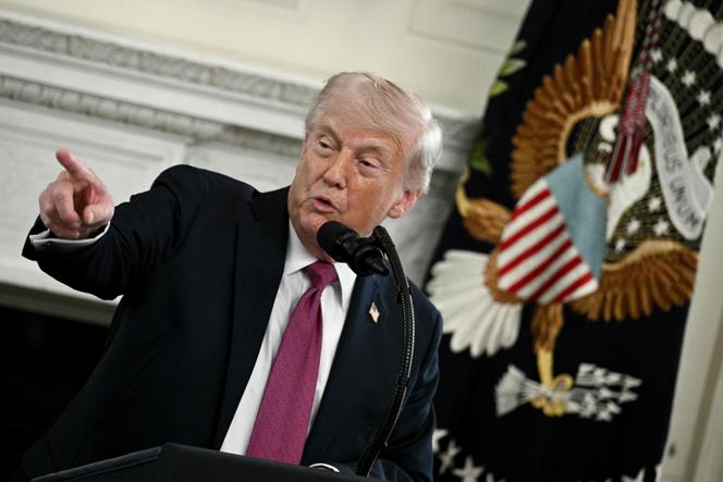 Donald Trump, na Casa Branca, em Washington, 21 de abril de 2026.