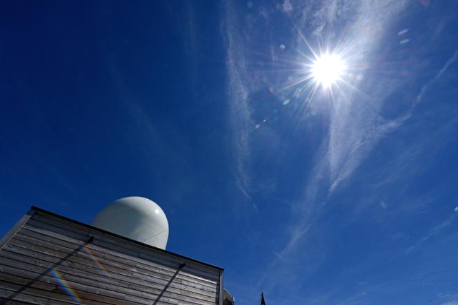 Um radar hidrometeorológico Météo-France, em Vars (Hautes-Alpes), 26 de junho de 2015.