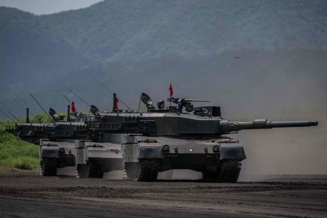 Military exercise in Gotemba, Japan, May 27, 2023.