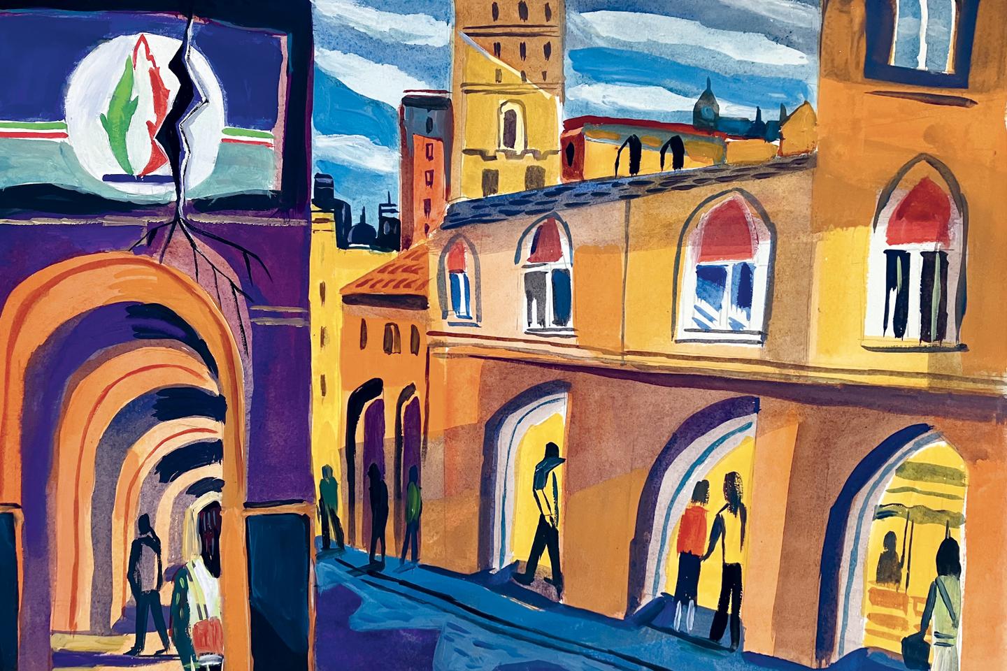 Bologne, ville symbole de l’Italie progressiste, ciblée par l’extrême droite