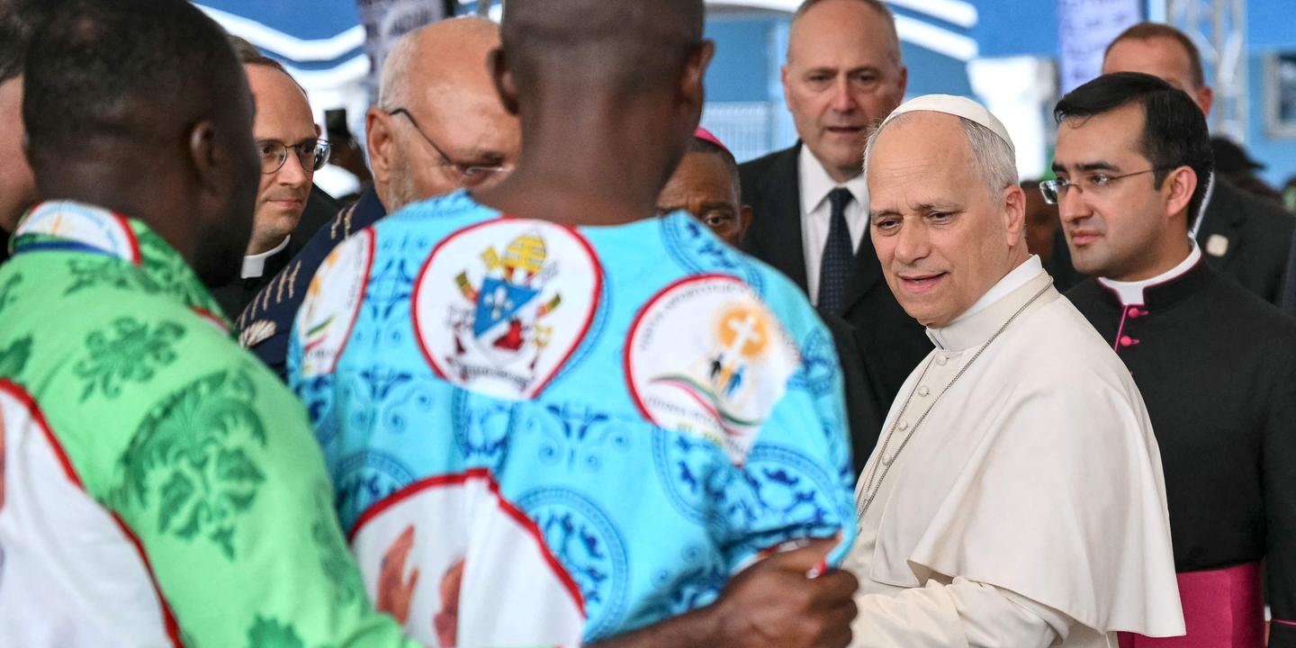 En Guinée équatoriale, le pape Léon XIV appelle au « droit » et à la « justice »
