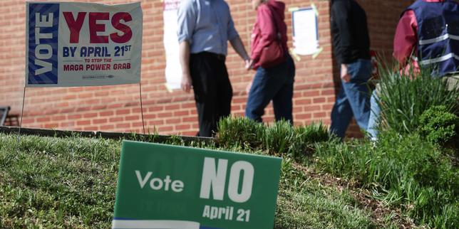 Trump claims Virginia referendum was 'rigged'